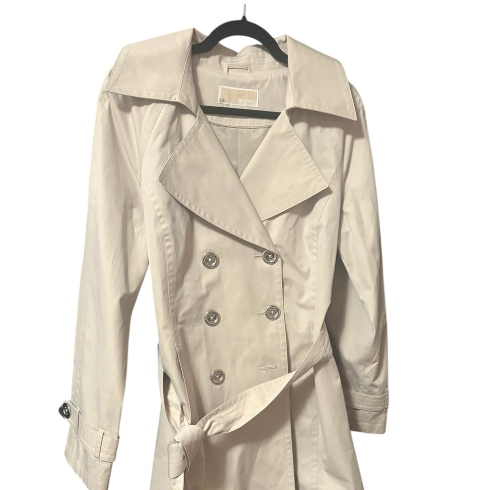 Michael Kors Cream Trench Coat